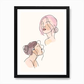 Muses Art Print