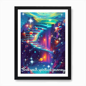 Find Your Spiritual Journey Art Print