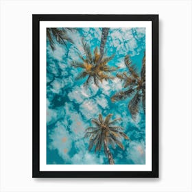 Palm Trees In The Sky 6 Art Print