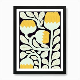 Henri Matisse Yellow Flowers 3 Art Print