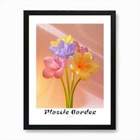 Dreamy Inflatable Flowers Poster Amaryllis 5 Art Print