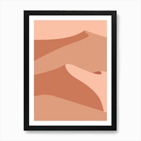 Sand Desert Art Print