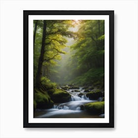 Mossy Forest Art Print