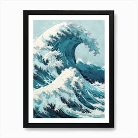 Great Wave Off Kanagawa Art Print