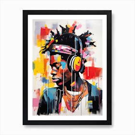 Afro Hip-Hop 2, Music Art Print