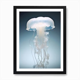 Turritopsis Dohrnii Importal Jellyfish Watercolour 2 Art Print