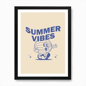 Retro Wall Art Retro Prints Home Decor Retro Print Illustration Retro Decor Png Retro Art Print Retro Summer Vibes Art Print