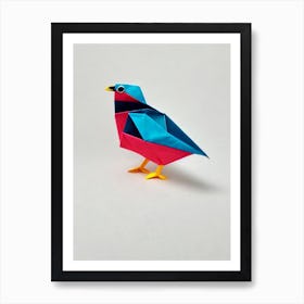 Osprey 2 Origami Bird Art Print