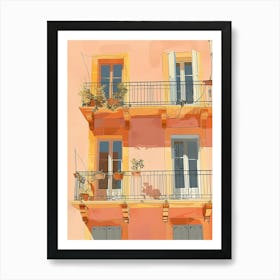 Cannes Europe Travel Architecture 1 Art Print