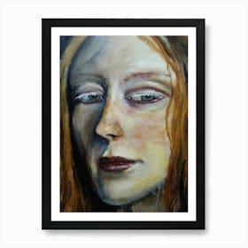 Portrait Of A Woman Art Print