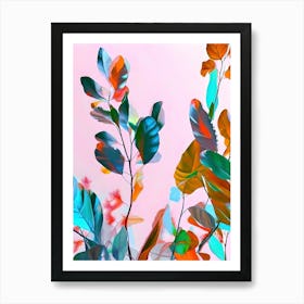 Abstract Leaves 13 Art Print