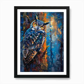 Great Horned Owl 4 Art Print