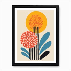 Flowers In The Sun Art Print