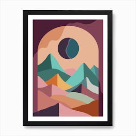 The Canyons Art Print