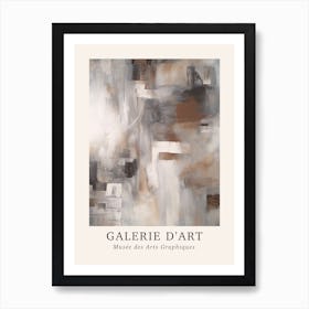 Galerie D'Art Abstract Green 3 Art Print