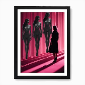 Candy shop Art Print