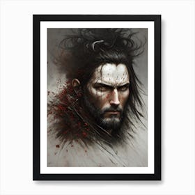 Samurai Warrior 11 Art Print