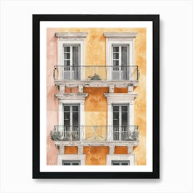 Naples Europe Travel Architecture 4 Art Print