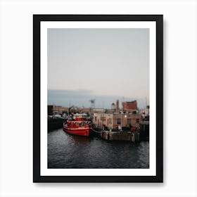 By The Water Art Print