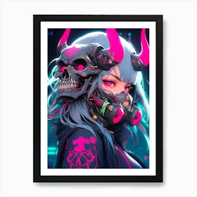 Chibi Girl Art Print