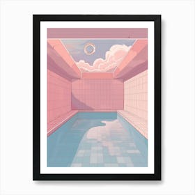 Pink Pool 2 Art Print