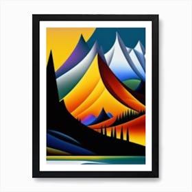 Mountain Landscape 5 Art Print