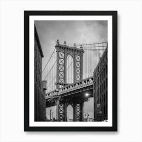 Dumbo, Brooklyn, NY | Black and White Photography Art Print