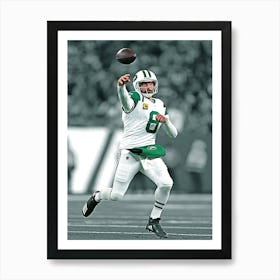 Aaron Rodgers Of The New York Jets Art Print