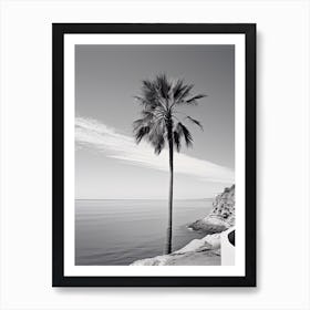 Algarve, Portugal, Photography In Black And White 3 Art Print