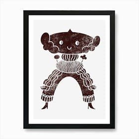 the Clown Art Print