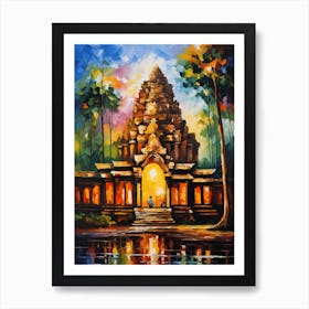 Angkor Temple Art Print