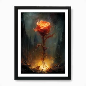 Beauty And The Beast Art Print