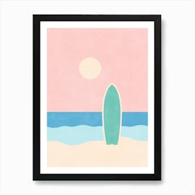 LANDSHAPES - Beach - day Art Print