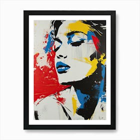 Radiant Rhapsody, Pop Art Art Print