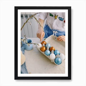 Easter Eggs 61 Art Print