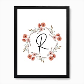 Wild Flower R Art Print