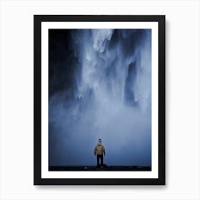 Icelandic Waterfall Art Print