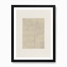 Line In The Sand No.1 Art Print