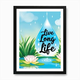 Live Long Life 2 Art Print