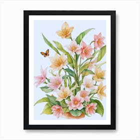 Lily Painting Art Print