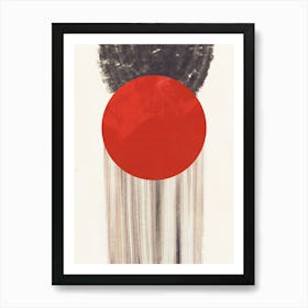 'The Red Circle' Art Print