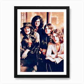 Led Zeppelin art Poster