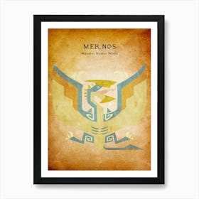 Mernos Vintage Art Print