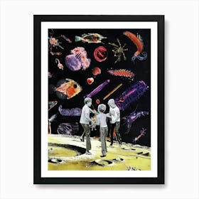 Dancing On The Moon Art Print