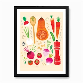 Food Light Art Print