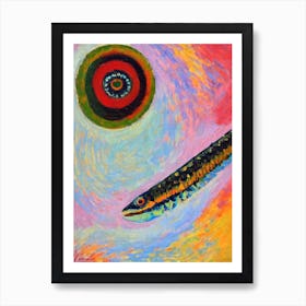 Lamprey Matisse Inspired Poster