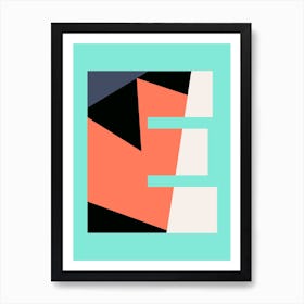 Letter E  Art Print