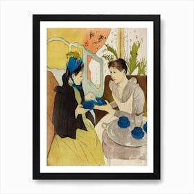 Afternoon Tea Party (1890–1891), Mary Cassatt Art Print