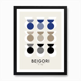 Beigori - Collection "Sur la route de Cercal" - Manon de Molay Art Print