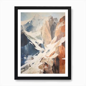 Mount Whitney Usa 5 Mountain Painting Art Print